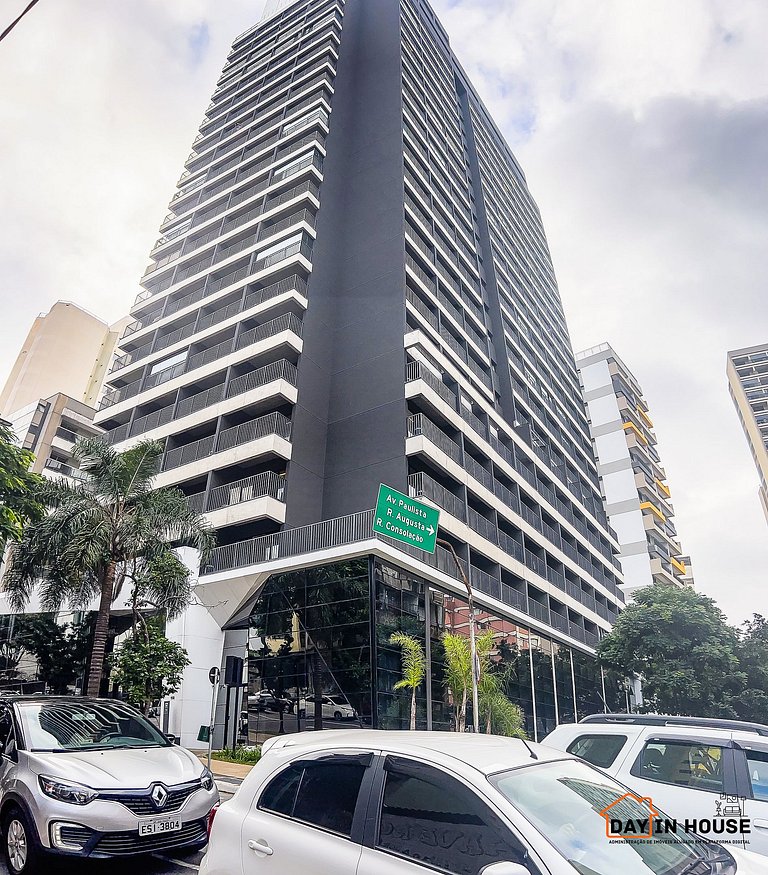 U_X | Studio lindo na Bela Vista próximo ao Hospital Sírio L