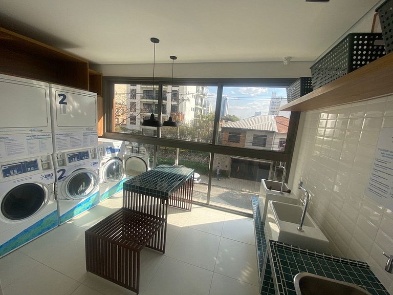 F_401 | Studio Novo na Faria Lima 700 mts do metro