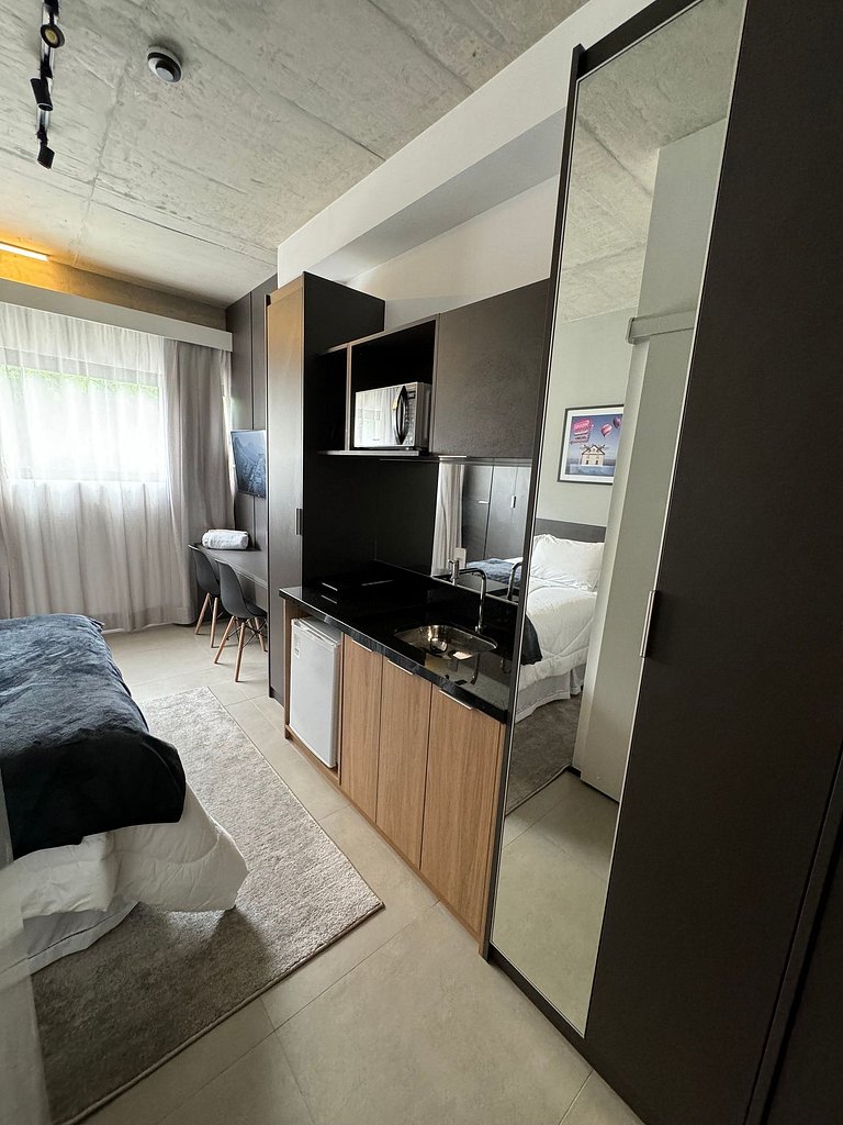 U_X | Studio lindo na Bela Vista próximo ao Hospital Sírio L