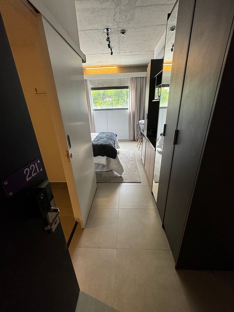 U_X | Studio lindo na Bela Vista próximo ao Hospital Sírio L