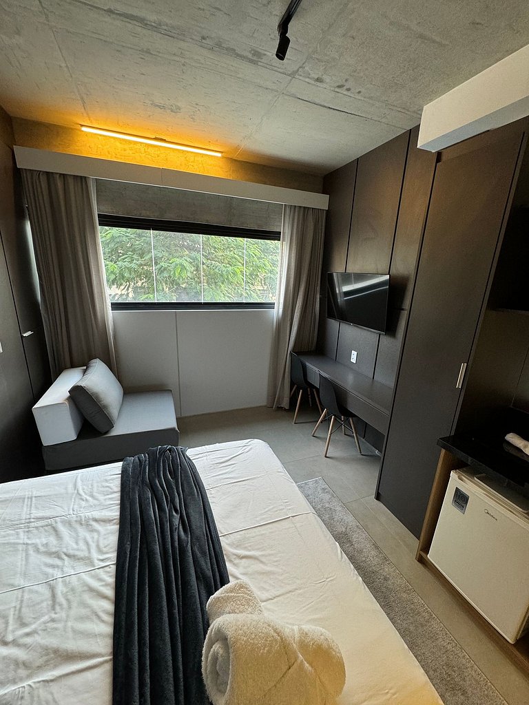 U_X | Studio lindo na Bela Vista próximo ao Hospital Sírio L